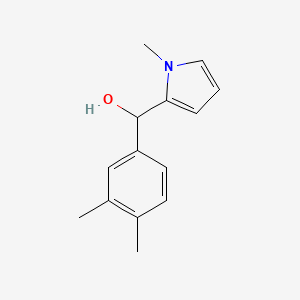 3,4-Dimethylphenyl-(1-methyl-2-pyrrolyl)methanol