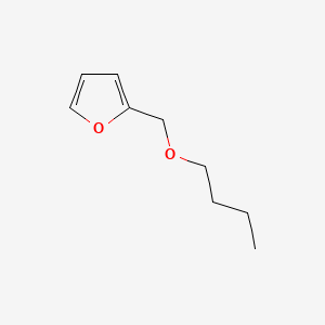 molecular formula C9H14O2 B1265604 2-(丁氧甲基)呋喃 CAS No. 56920-82-2