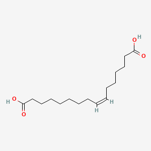 7-Hexadecenedioic acid, (7Z)-