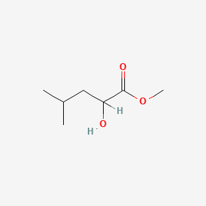 molecular formula C7H14O3 B1265614 甲基2-羟基-4-甲基戊酸酯 CAS No. 40348-72-9