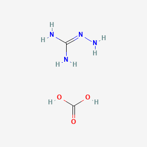 molecular formula C2H8N4O3 B1265636 碳酸氢氨基胍 CAS No. 2200-97-7