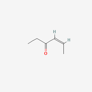 B12656361 4-Hexen-3-one, (4Z)- CAS No. 50396-96-8