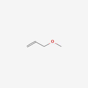 molecular formula C4H8O B1265639 Allyl methyl ether CAS No. 627-40-7