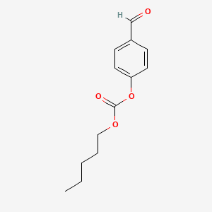 Carbonic acid, 4-formylphenyl pentyl ester