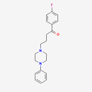 molecular formula C20H23FN2O B1265670 丁丙哌酮 CAS No. 2354-61-2