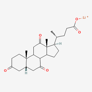 Lithium 3,7,12-trioxo-5beta-cholan-24-oate