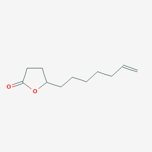 2(3H)-Furanone, 5-(6-hepten-1-yl)dihydro-