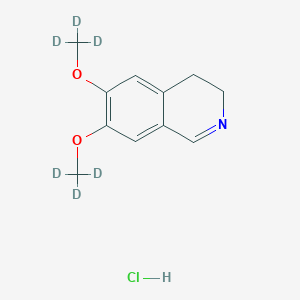 Isoquinoline, 3,4-dihydro-6,7-di(methoxy-d3)-hydrochloride