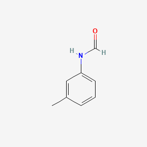 molecular formula C8H9NO B1265676 3'-甲基甲酰苯胺 CAS No. 3085-53-8