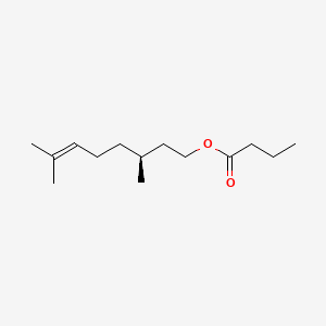 (S)-3,7-Dimethyloct-6-enyl butyrate