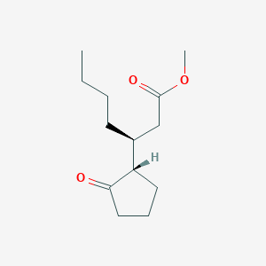 methyl (3S)-3-[(1S)-2-oxocyclopentyl]heptanoate