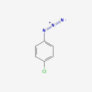 molecular formula C6H4ClN3 B1265687 1-叠氮-4-氯苯 CAS No. 3296-05-7