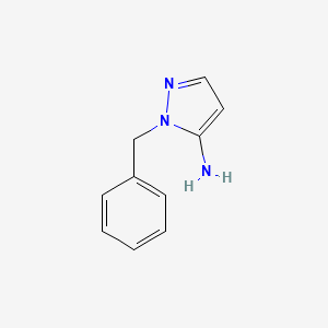 B1265695 1-Benzyl-1H-pyrazol-5-amine CAS No. 3528-51-6
