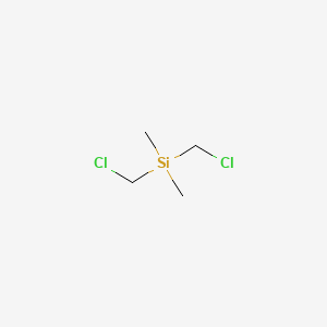 molecular formula C4H10Cl2Si B1265723 双(氯甲基)二甲基硅烷 CAS No. 2917-46-6