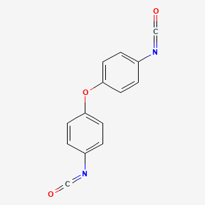 molecular formula C14H8N2O3 B1265726 1,1'-氧双(4-异氰酸苯酯) CAS No. 4128-73-8