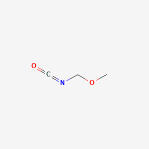 molecular formula C3H5NO2 B1265729 甲氧基甲基异氰酸酯 CAS No. 6427-21-0