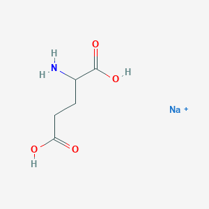 B12657347 Glutamic acid, monosodium salt CAS No. 21932-17-2