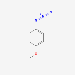 molecular formula C7H7N3O B1265735 1-叠氮-4-甲氧基苯 CAS No. 2101-87-3