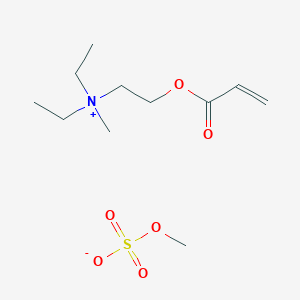 molecular formula C11H23NO6S B1265752 2-(二乙氨基)乙基丙烯酸甲酯硫酸盐 CAS No. 21810-39-9