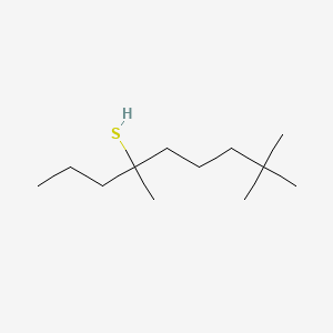 4,8,8-Trimethylnonane-4-thiol