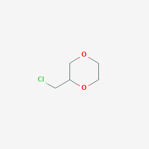 molecular formula C5H9ClO2 B1265756 2-(氯甲基)-1,4-二噁烷 CAS No. 21048-16-8