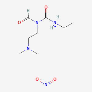 N,N-Dimethylaminoethylnitrosoethylurea, nitrite salt