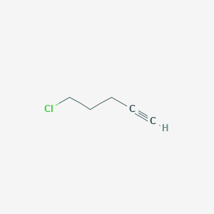 molecular formula C5H7Cl B126576 5-氯-1-戊炔 CAS No. 14267-92-6