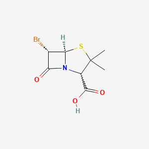 B1265765 (2s,5r,6s)-6-Bromo-3,3-dimethyl-7-oxo-4-thia-1-azabicyclo[3.2.0]heptane-2-carboxylic acid CAS No. 24138-28-1