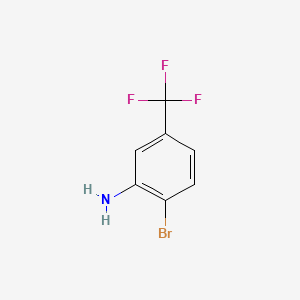 molecular formula C7H5BrF3N B1265768 2-溴-5-(三氟甲基)苯胺 CAS No. 454-79-5