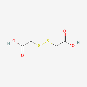 molecular formula C4H6O4S2 B1265770 二硫代二乙酸 CAS No. 505-73-7