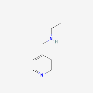 molecular formula C8H12N2 B1265774 4-(Ethylaminomethyl)pyridine CAS No. 33403-97-3