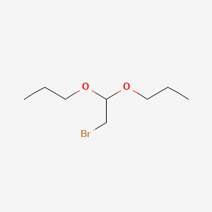 1,1'-((2-Bromoethylidene)bis(oxy))bispropane