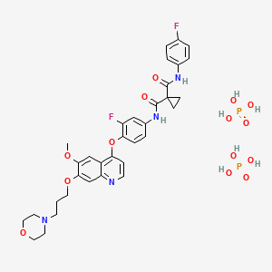 B12657809 Foretinib phosphate CAS No. 1226999-07-0