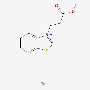 3-(2-Carboxyethyl)benzothiazolium bromide