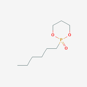 2-Hexyl-1,3,2-dioxaphosphorinane 2-oxide