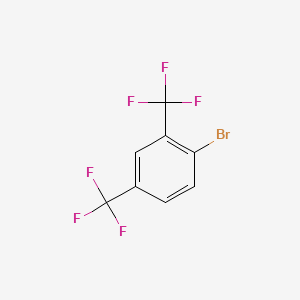 molecular formula C8H3BrF6 B1265783 2,4-双(三氟甲基)溴苯 CAS No. 327-75-3