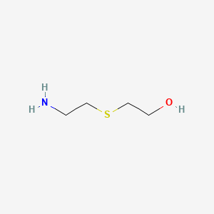 molecular formula C4H11NOS B1265784 2-((2-Aminoethyl)thio)ethanol CAS No. 24304-84-5