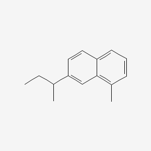 1-Methyl-7-(1-methylpropyl)naphthalene