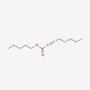 2-Octynoic acid, pentyl ester