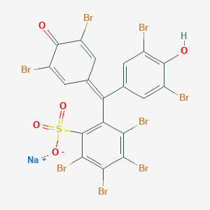 molecular formula C19H5Br8NaO5S B012658 Tetrabromophenol Blue sodium salt CAS No. 108321-10-4