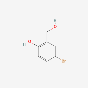 molecular formula C7H7BrO2 B1265809 5-溴-2-羟基苄醇 CAS No. 2316-64-5