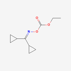 Dicyclopropyl-O-(ethoxycarbonyl) ketone oxime