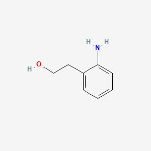 molecular formula C8H11NO B1265811 2-(2-氨基苯基)乙醇 CAS No. 5339-85-5