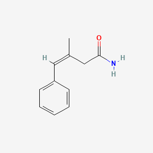 beta-benzalbutyramide, Z-