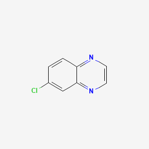 molecular formula C8H5ClN2 B1265817 6-Chloroquinoxaline CAS No. 5448-43-1