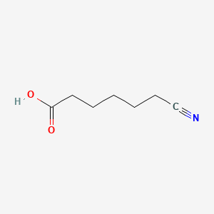 molecular formula C7H11NO2 B1265822 6-氰己酸 CAS No. 5602-19-7