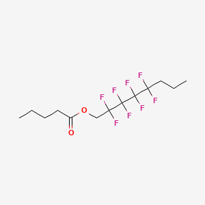 Pentanoic acid, 2,2,3,3,4,4,5,5-octafluoro-, octyl ester