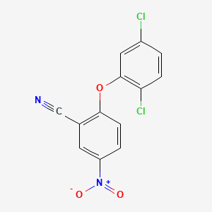 Benzonitrile, 2-(2,5-dichlorophenoxy)-5-nitro-