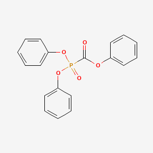 Phosphinecarboxylic acid, diphenoxy-, phenyl ester, oxide