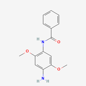 B1265838 4'-Amino-2',5'-dimethoxybenzanilide CAS No. 6268-05-9